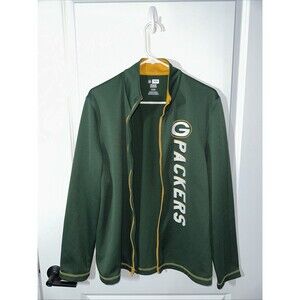 Green Bay Packers NFL Team Apparel TX3 Warm Mens Jacket Green M